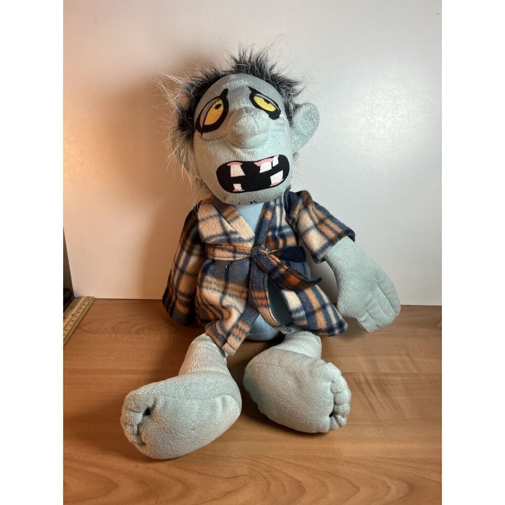 KELLYTOY ZOMBIE PARTY ZOMBIE PLUSH STUFFED DOLL HALLOWEEN